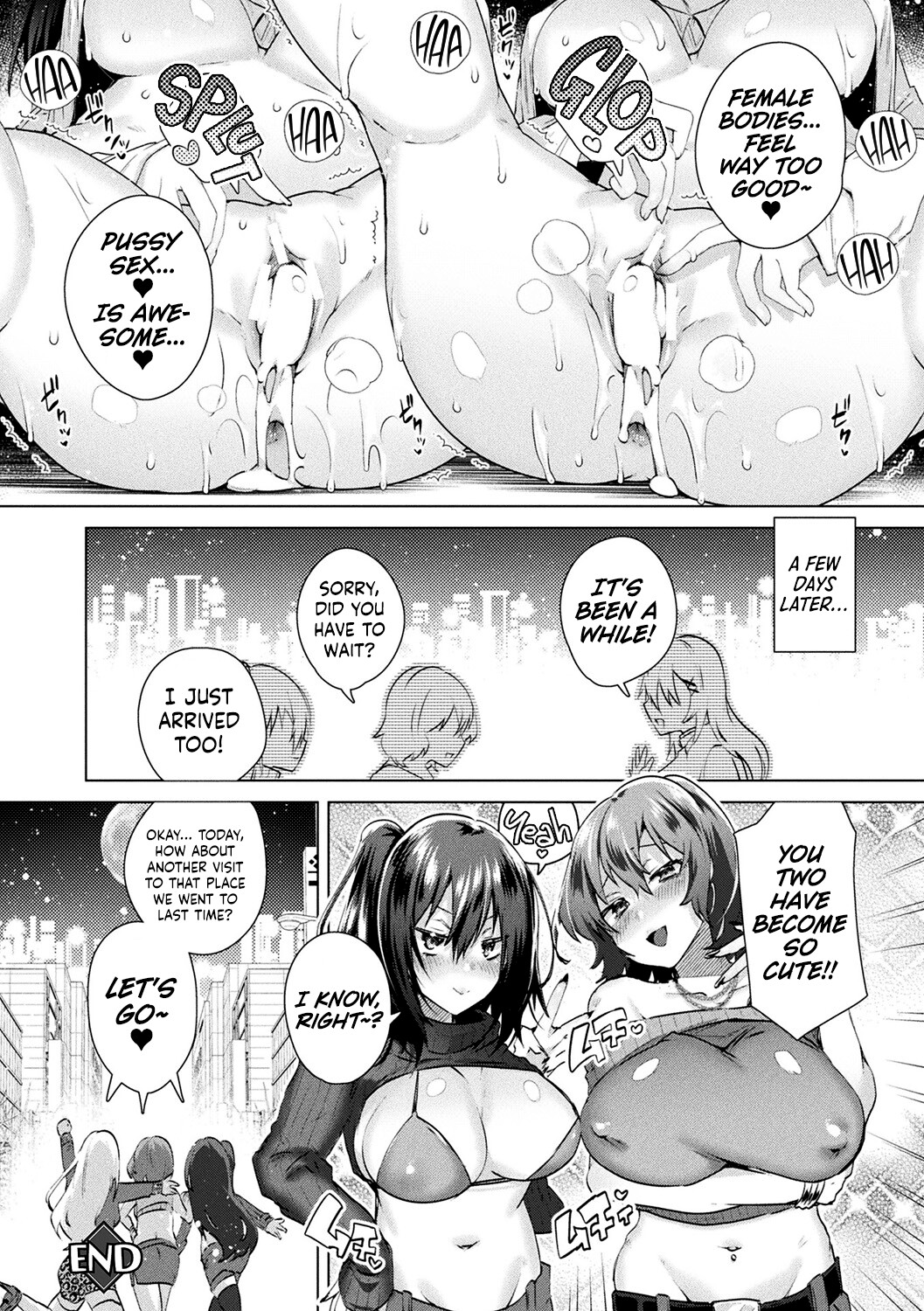 Hentai Manga Comic-Feminization Pandemic!! Orgy-Read-8